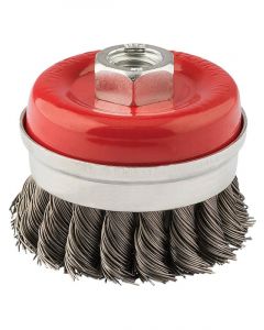 Draper Tools 60mm X M14 Twist Knot Wire Cup Brush