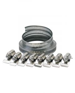 Draper Tools 12mm Wide Hose Clamp Set