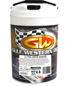 Gulf Western Ultra Drive 90 Semi Synthetic Gear Oil 20L