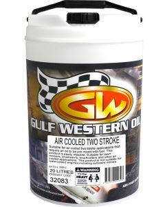 Gulf Western Air Cooled Semi Synthetic Two Stroke Engine Oil 20L