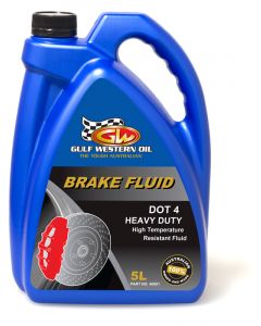 Gulf Western DOT 4 Brake Fluid 5L