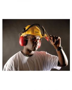 Draper Tools Safety Helmet With Ear Muffs And Visor