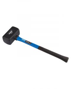 Draper Tools Rubber Dead Blow Hammer With Fibreglass Shafts 1.8Kg/64Oz