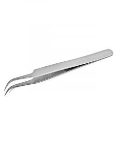 D-Tech Economy Precision Tweezers, 115mm Curved, Pointed Tip