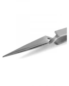 D-Tech Economy Precision Tweezers 120mm Reverse Action, Fine Tip