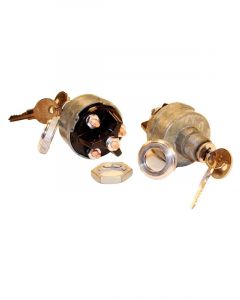 American Autowire Ignition Switch Panel Mount 4 Position Ring Terminal