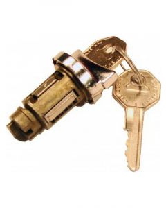 American Autowire Ignition Switch 2 Keys Steel Natural GM 1955-64 Kit