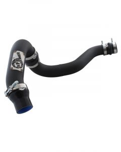 AFE Power Intercooler Pipe Blade Runner Stainless Black Powder Coat