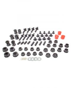 AFE Power Control Arm Bushing Front / Rear Aluminum Clear Anodiz