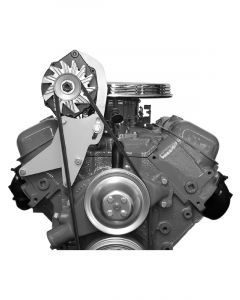 Alan Grove Components Alternator Bracket Street Rod Passenger Side Head