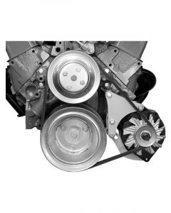 Alan Grove Components Alternator Bracket Low Mount Driver Side Block Mou