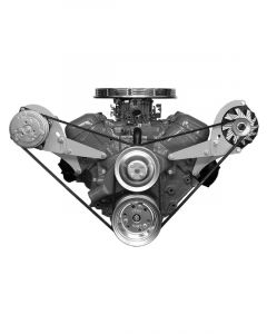 Alan Grove Components Alternator Bracket Low Mount Passenger Side Head /