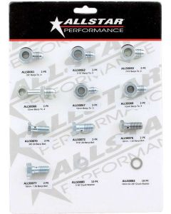 Allstar Performance Display - Merchandising - Brake Fittings - Kit