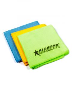 Allstar Performance Shop Towels - 12 x 12 in - Micro Fiber - Set of 3