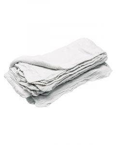 Allstar Performance Shop Towels - Cloth - Bleached White - Set of 25