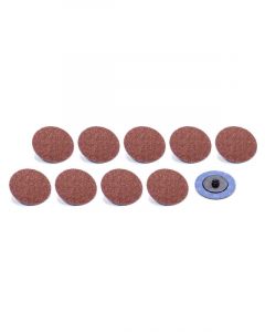 Allstar Performance Sanding Disc Twist-Lock 2 in OD 25000 RPM 80 Gri