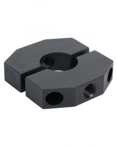 Allstar Performance Ballast Bracket Clamp-On Aluminum Black Anodi
