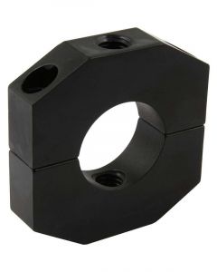Allstar Performance Ballast Bracket Clamp-On Aluminum Black Anodi