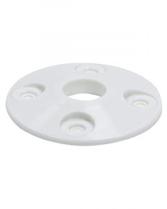 Allstar Performance Scuff Plate 2 in OD 1/2 in ID Plastic White S…