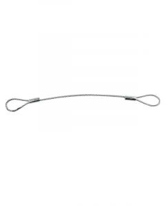 Allstar Performance Hood Pin Lanyard - 6 in Long - Steel - Each