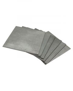 Allstar Performance Roll Cage Floor Plate 6 x 6 in Square Steel Natu