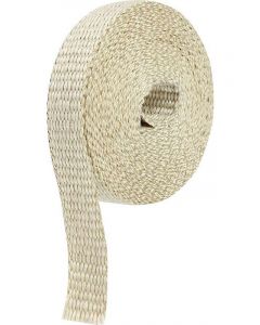 Allstar Performance Exhaust Wrap 1 in Wide 15 ft Roll Woven Fibergla