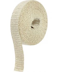 Allstar Performance Exhaust Wrap 1 in Wide 25 ft Roll Woven Fibergla…