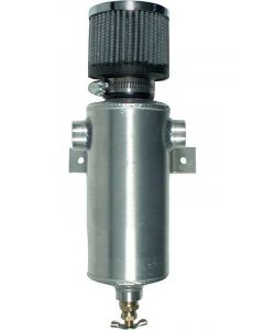 Allstar Performance Breather Tank 3 in Diameter x 11-1/2 in Tall 3/8