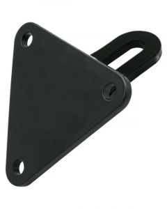 Allstar Performance Motor Mount Bolt-On Raised 1 in Steel Black Powd