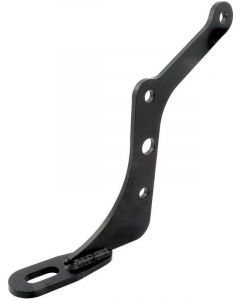 Allstar Performance Motor Mount Bolt-On Raised 1 in Steel Black Powd