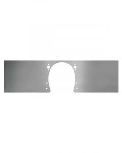 Allstar Performance Motor Plate Front 10 x 36 x 1/4 in Aluminum Natu…