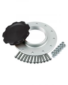 Allstar Performance Fuel Cell Filler Cap Screw-On Aluminum Black Ano…
