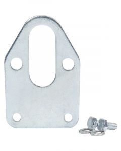 Allstar Performance Fuel Pump Mounting Plate Steel Clear Zinc Small