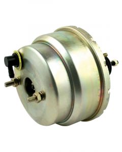 Allstar Performance Power Brake Booster 8 in OD 4-1/4 in Deep Dual D…