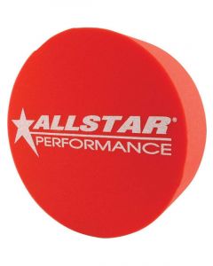 Allstar Performance Wheel Mud Plug 5 in Thick Foam Red 15 in Wheels