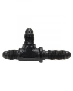Allstar Performance Fitting Bulkhead Tee 3 AN Male x 3 AN Male x 3 A