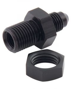 Allstar Performance Brake Line Adapter Bulkhead 4 AN Male to 3/8-24