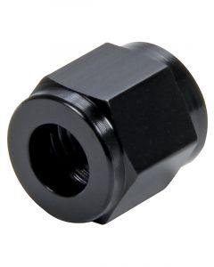 Allstar Performance Fitting Tube Nut 4 AN 1/4 in Tube Aluminum Bl