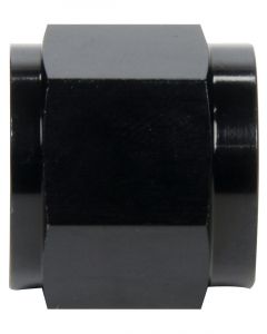 Allstar Performance Fitting Tube Nut 8 AN 1/2 in Tube Aluminum Black