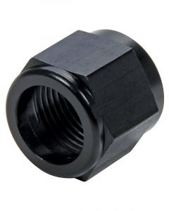 Allstar Performance Fitting Tube Nut 10 AN 5/8 in Tube Aluminum Blac