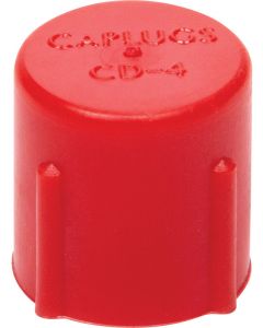 Allstar Performance AN Dust Cap - 4 AN - Plastic - Red - Set of 20