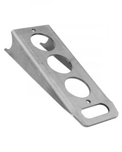 Allstar Performance Steering Column Bracket Weld-On 8 in Long Steel