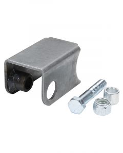 Allstar Performance Shock Mount Long Notched Weld-On Straight Steel