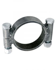 Allstar Performance Clamp-On Ring 2-Bolt 3 in ID 1 in Wide Steel Nat…