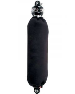 Allstar Performance Shock Cover 16 in Long Nylon Black 2.500-3.000 i