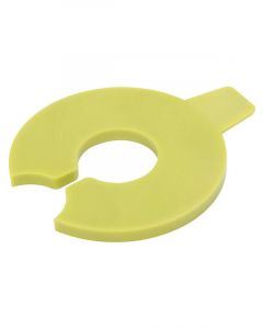 Allstar Performance Shock Shim Semi-Solid 1/8 in Thick Plastic Green