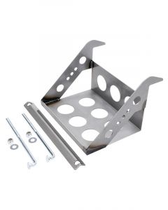 Allstar Performance Battery Box Short 10 x 7-1/4 in Frame Hooks Stee…