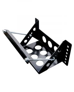 Allstar Performance Battery Box Lightweight 11 x 7 in Steel Black Kit