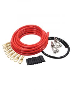 Allstar Performance Battery Cable Kit 2 Gauge Top Mount Battery Term…