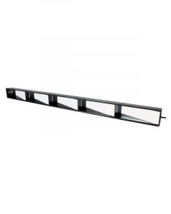Allstar Performance Mirror Rear View Race 34-3/4 in Wide x 2-1/2 in